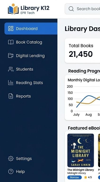 Library K12 Mobile App